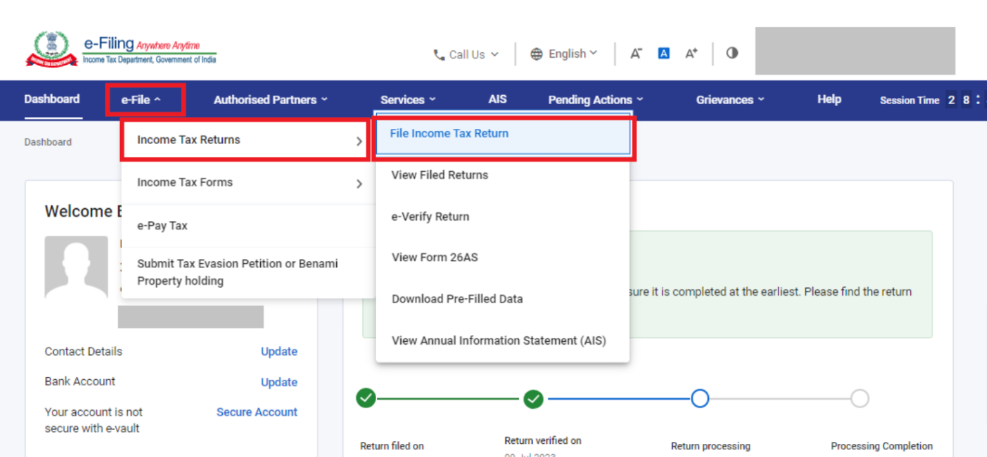 Choose to File Income Tax Return