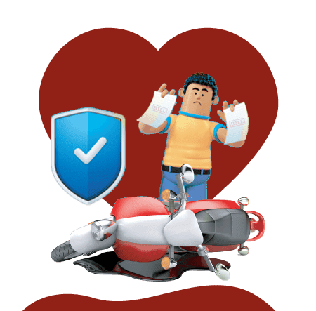 Two Wheeler Own Damage Insurance Image